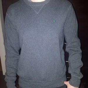 Polo Ralph Lauren grey knit sweater.
